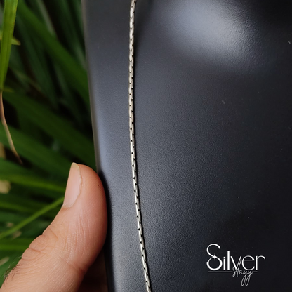 925 Sterling Silver Sleek Chain for Boys – Minimalistic and Stylish