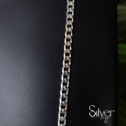 925 Sterling Silver Franco Link Chain for Boys – Sleek and Durable