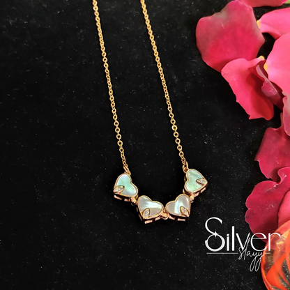 925 Sterling Silver Flower Dokia Chain for Her | Openable Design