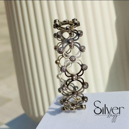 925 Silver Convertible Ring cum Kada – Versatile Designer Jewelry