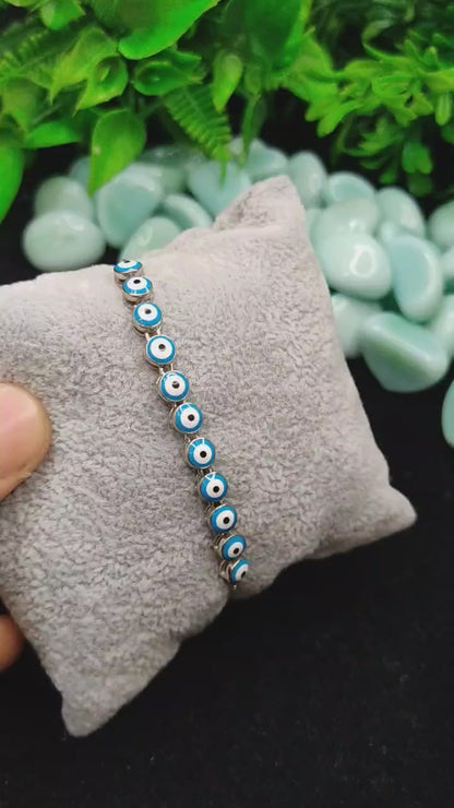 Stylish Evil Eye Bracelet for Women & Girls – Free Size, Protection & Fashion Combined