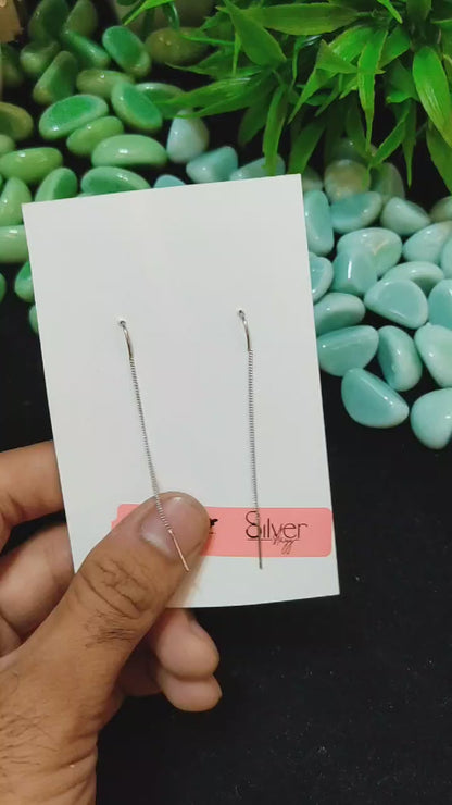 Rainbow Crystal Drop Earrings - Dazzling Minimalist Design by SilverSlayy for Everyday Elegance